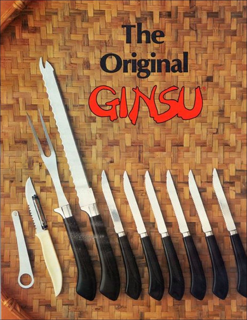 ginsu kiso knife set