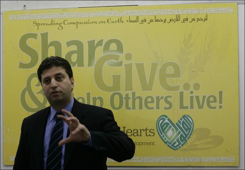 Muslims Giving Charity