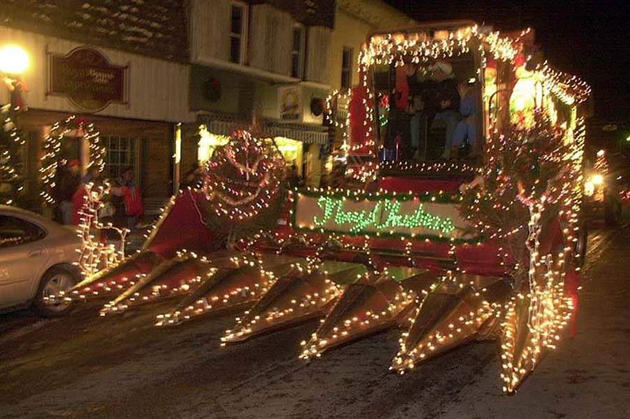 Parade of Lights shining bright with the help of Blissfield farmer