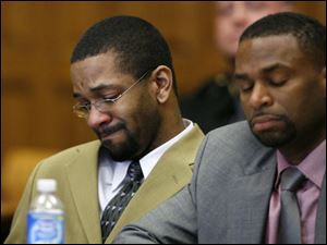 Bobby Cutts, Jr., cries during his sentencing hearing in Stark County Common <b>...</b> - Bobby-Cutts-Jr-Fernando-Mack