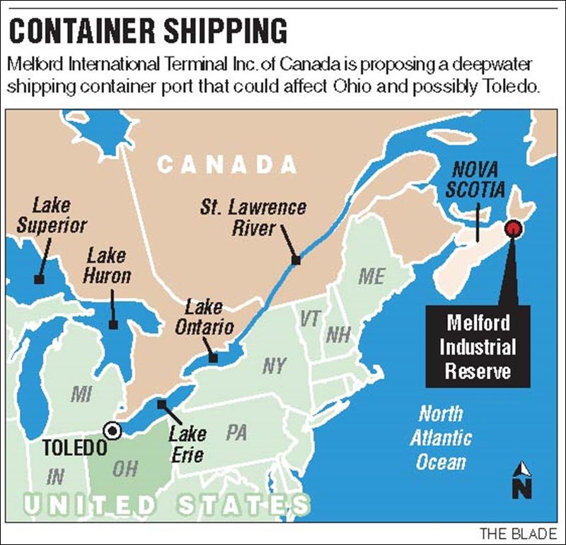  could benefit if shipping project sails in Nova Scotia - Toledo Blade