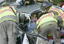 toledo south accident hurt traffic