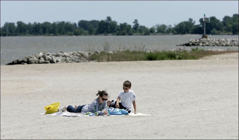 Lake Erie Swimming