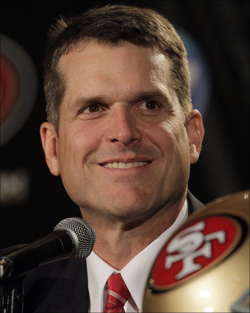 Stanford Coach Harbaugh Jumping To 49ers For Reported $25 Million ...