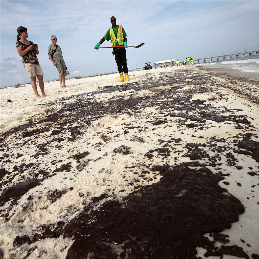 Gulf-Spill-Anniversary-Gulf-Shores-oil-sand