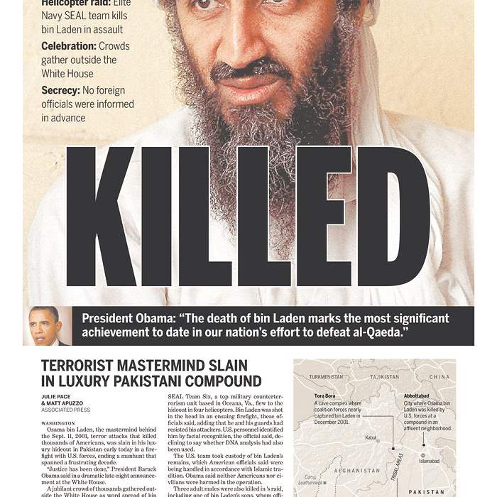 Newspapaer-San-Diego-Union-Tribune-bin-Laden