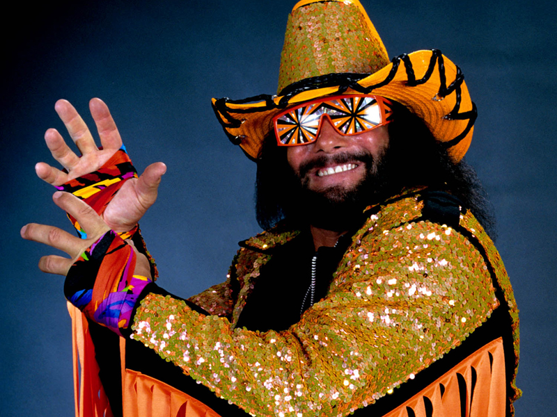 Macho Man Dominated Wwf Ring The Blade 8705