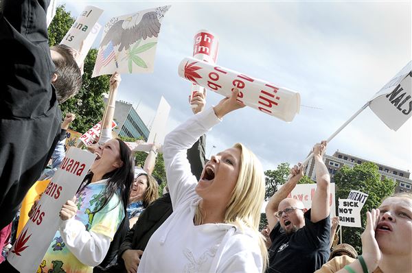 Medical Marijuana Advocates Rally At Michigan Capitol To Protest ...