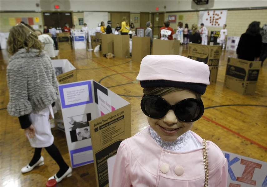 Students Spring Into Roles Of Famous In Wax Museum The Blade