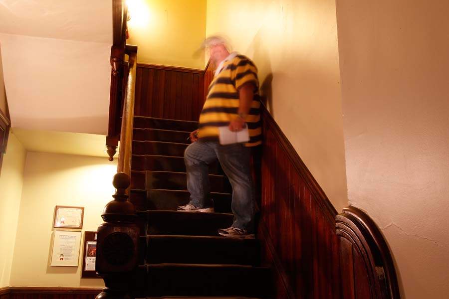 FEA-HAUNTED28p-kirk-stairs