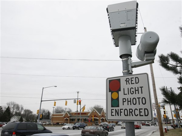 red light cameras in toledo