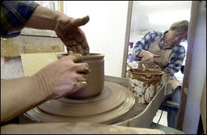 Pottery classes for adults and children begin the week of Sept. 9 at the Toledo Potters’ Guild at Toledo Botanical Garden. 