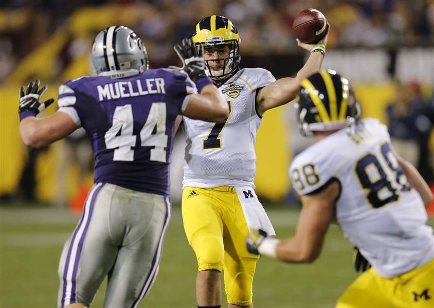 Wolverines withered in 31-14 loss to Kansas State - The Blade