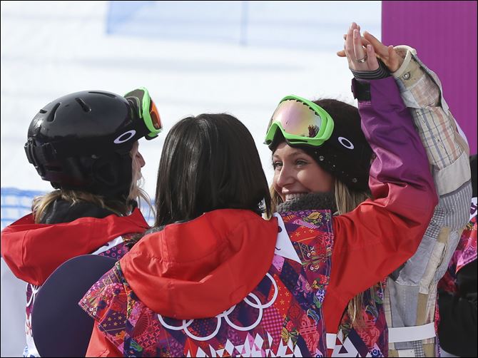 Jamie Anderson claims firstever Olympic gold in women's slopestyle