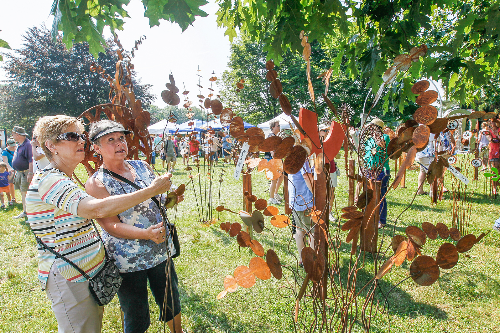 Crosby Festival is hot, humid, and beloved by devotees of art The Blade