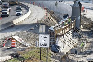 Odot Pleased With Progress Made On I-75 Construction Through Toledo 