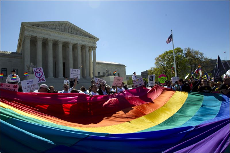 Supreme Court Sharply Divided On Same Sex Marriage Toledo Blade 