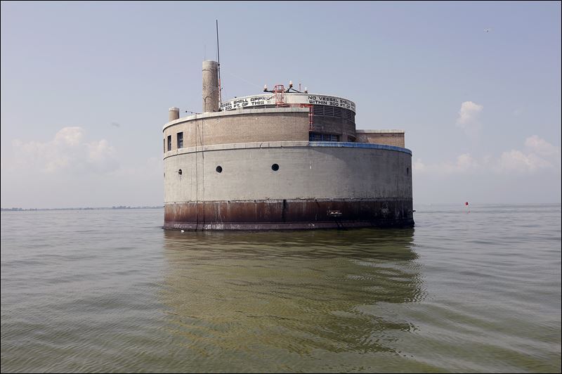 Toledo water intake crib was once a home Toledo Blade