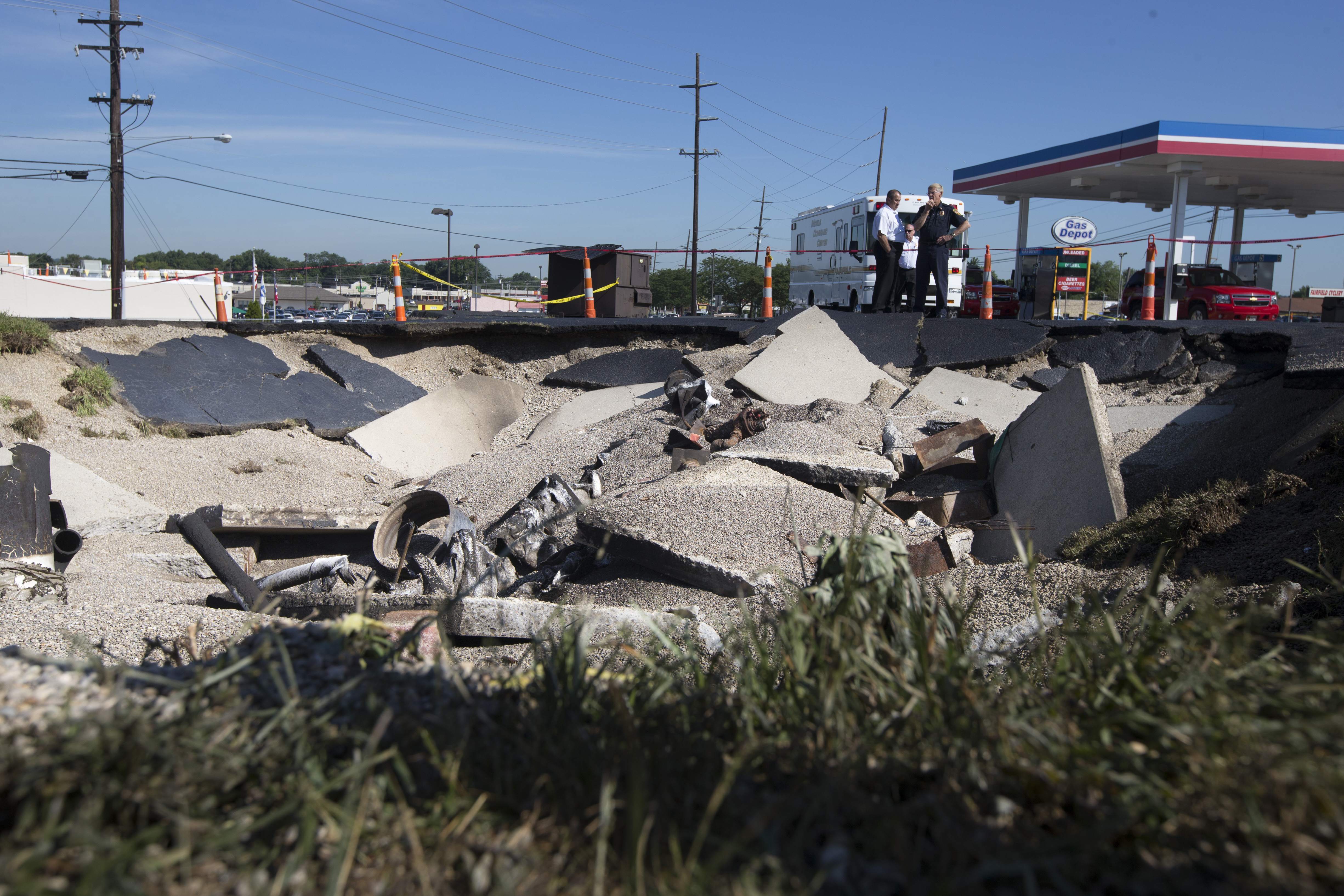 Lightning Blamed For Fuel Tank Explosion At Ohio Gas Station - The Blade