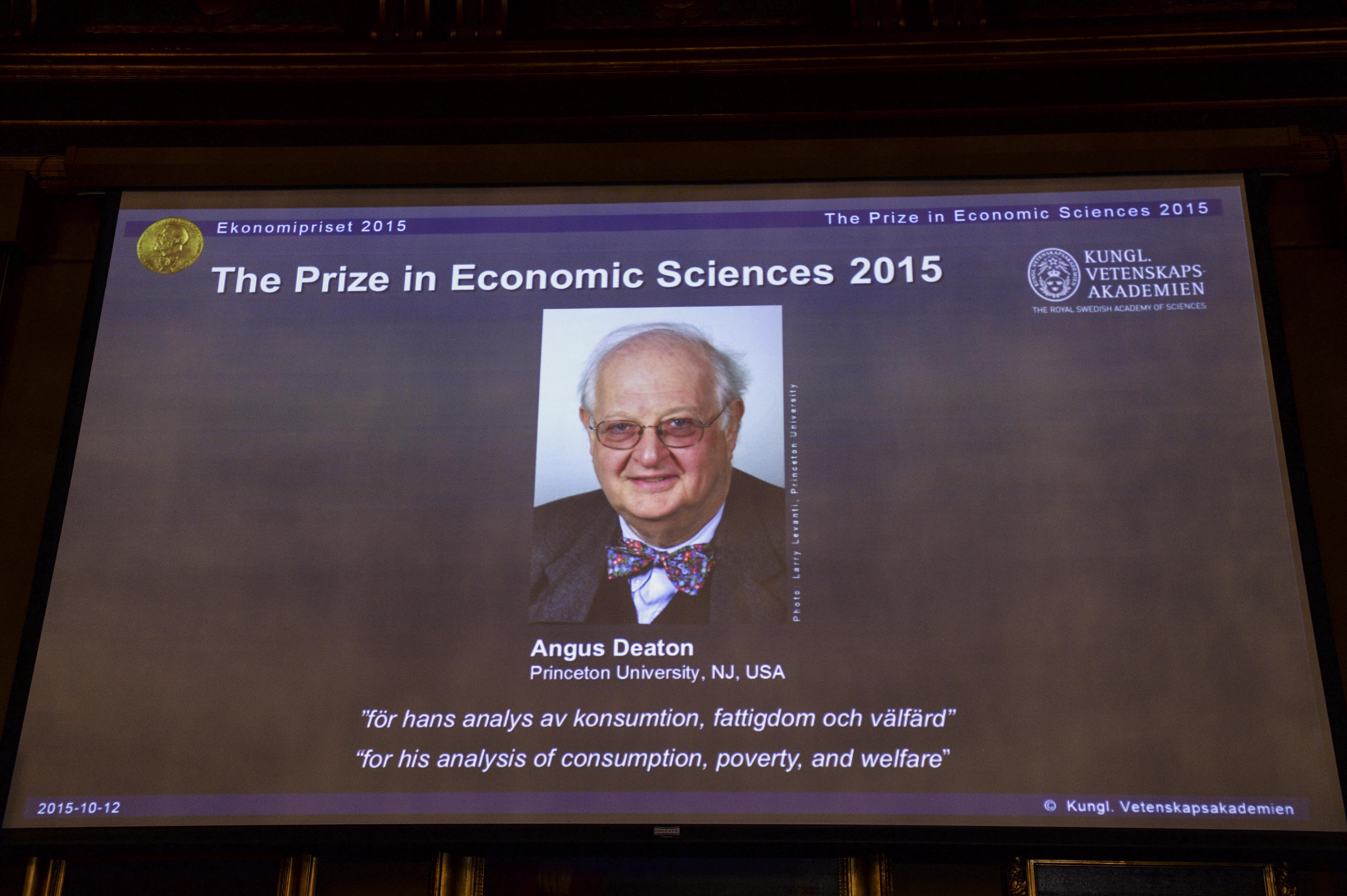 Angus Deaton wins Nobel economics prize for work on poverty The Blade