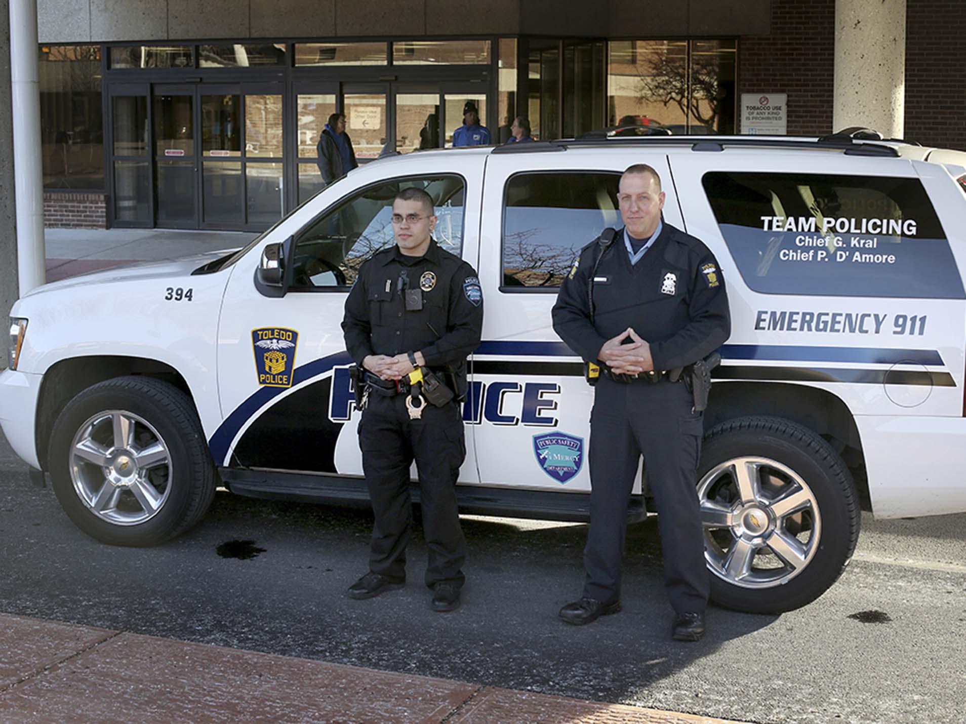 City Mercy Hospital Police Partner In Neighborhood The Blade