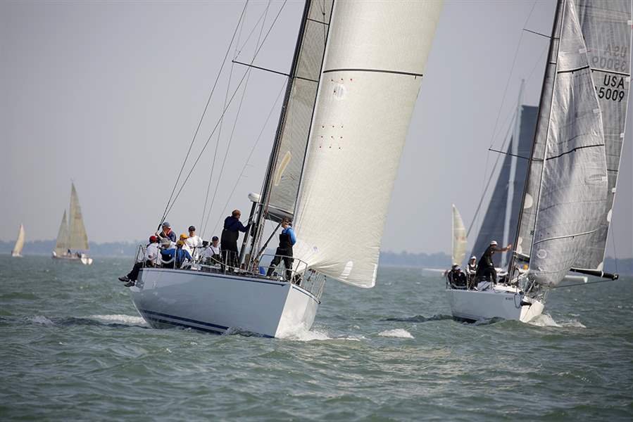 Mills race draws over 100 sailboats The Blade