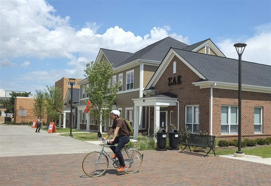 BGSU Unveils Campus Homes For Greek Life The Blade