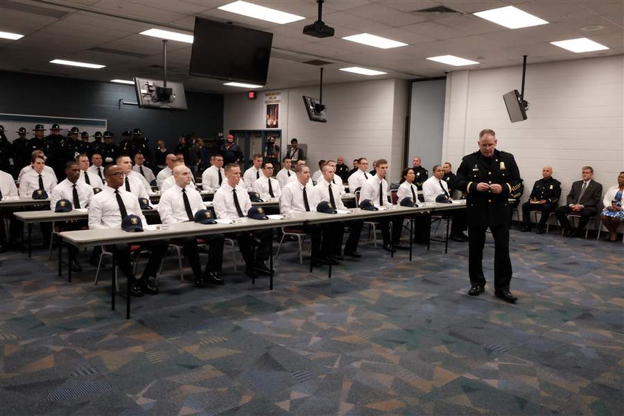 New recruits begin first day of Toledo Police academy The Blade