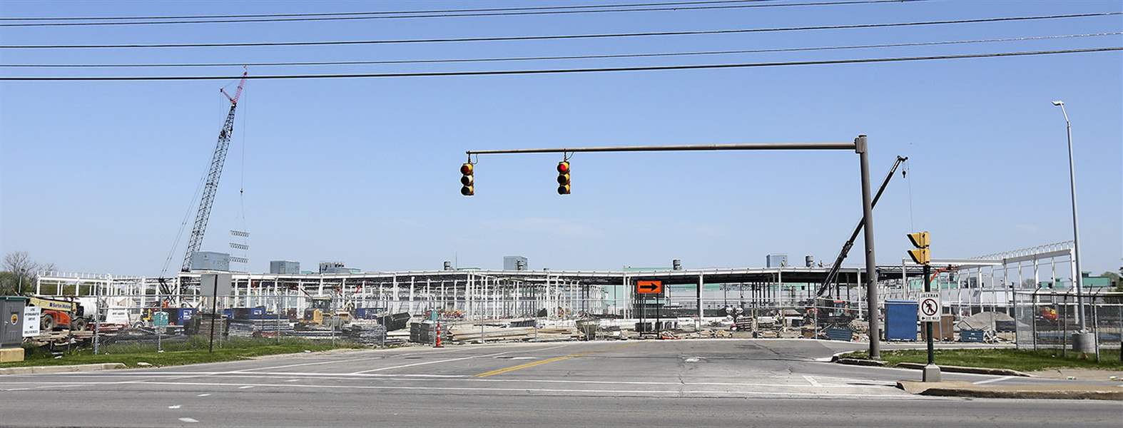 Under construction GM plant expansion in Toledo The Blade