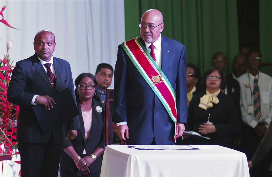 Prosecutor Calls For 20-year Sentence For Suriname President - The Blade