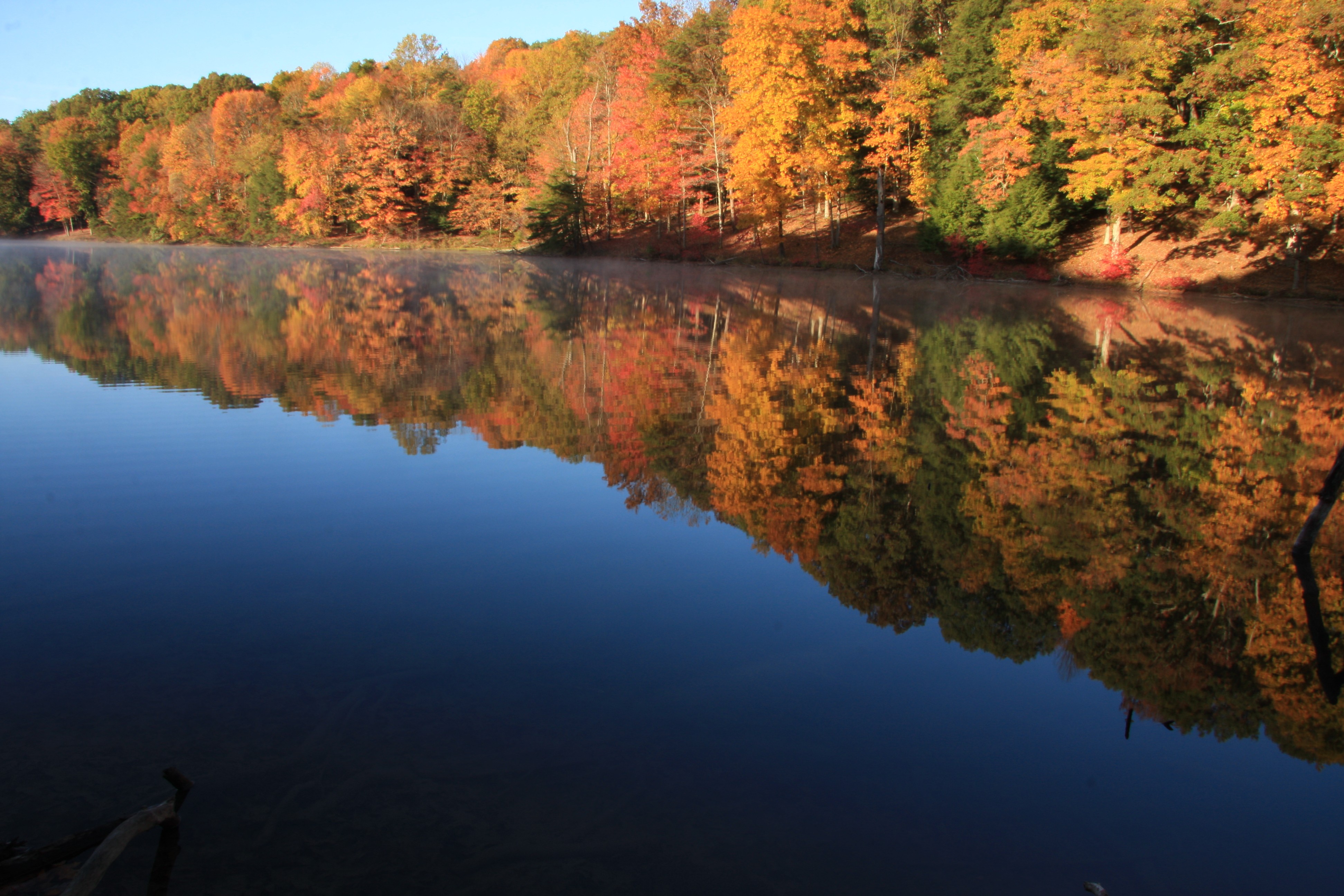 Fall colors paint Hocking Hills landscape The Blade