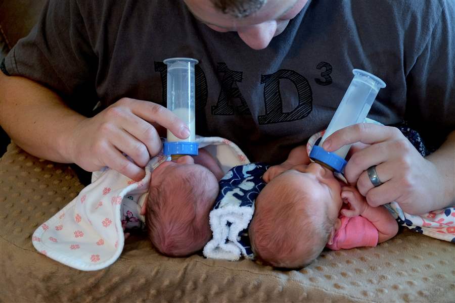 After Years Of Infertility Delta Couple Give Birth To Triplets The Blade