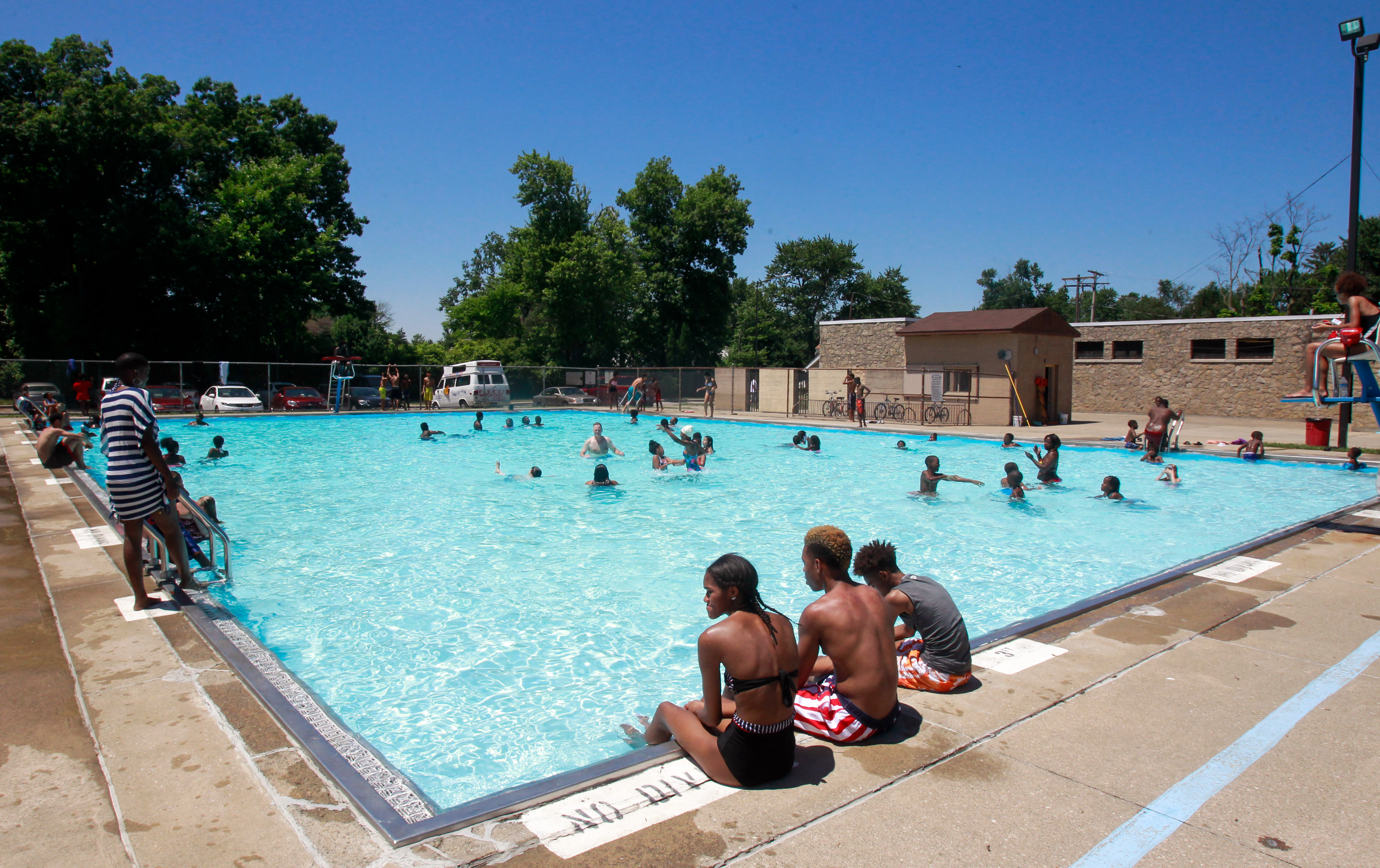 Wilson pool among five open to stay cool on a hot Father's Day The Blade