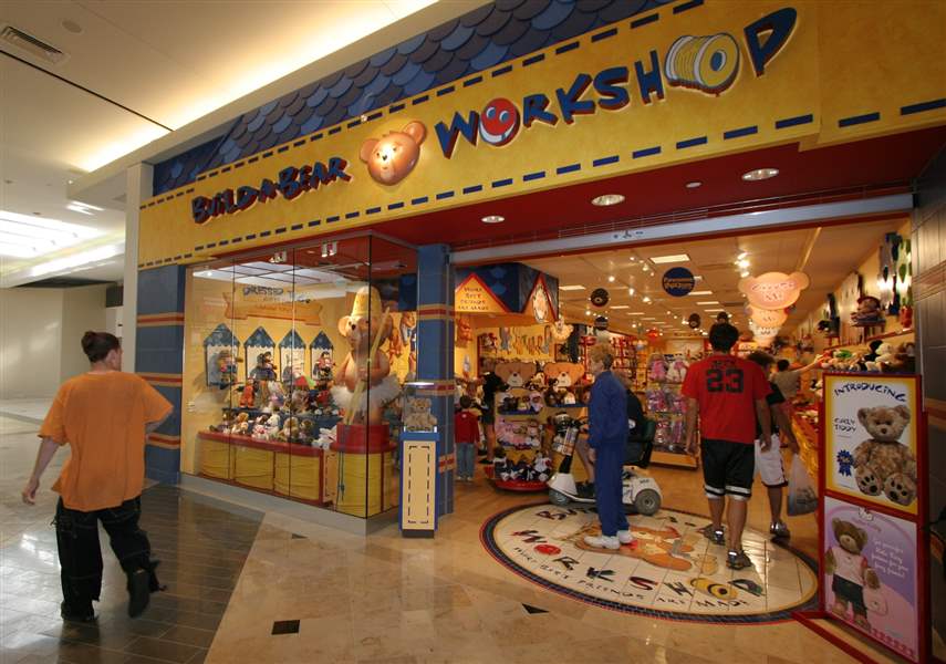 build a bear in store bears