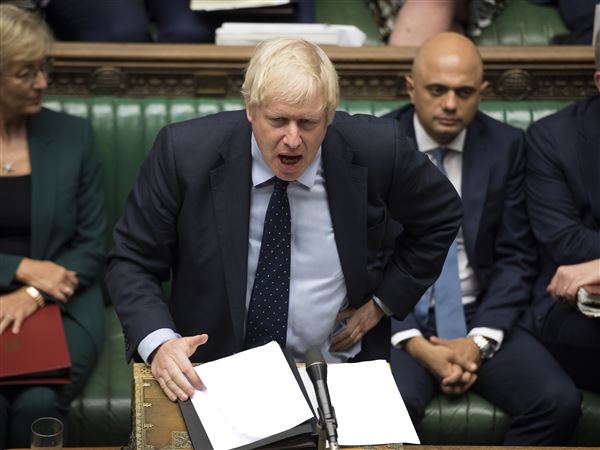 Boris Johnson suffers defeat in Parliament over Brexit
