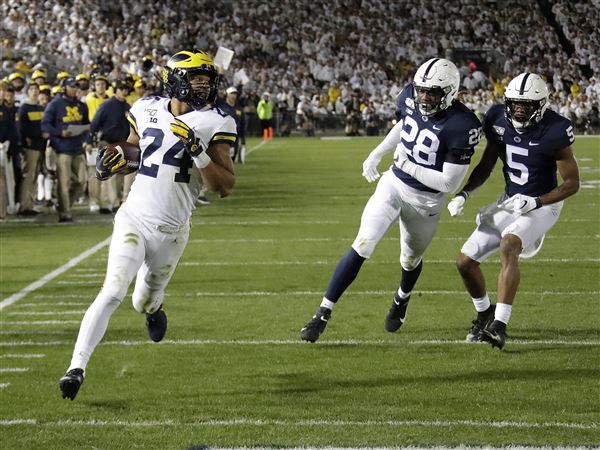 Michigan offense finds groove, but not in time