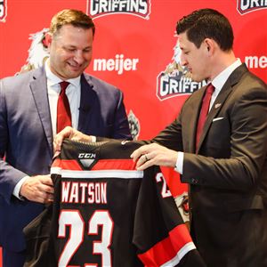 Video: Dan Watson's introductory press conference with Grand Rapids Griffins