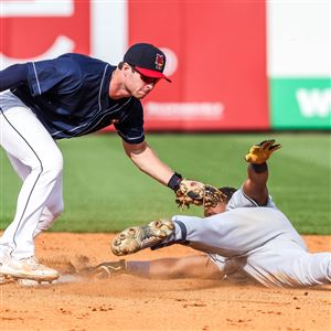 Video: How the Mud Hens' Nick Maton hit for the cycle (and more