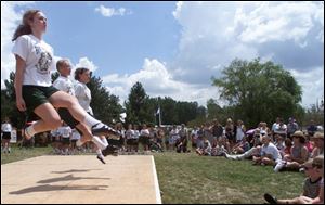 Dancers from the Heinzman School of Dance showed off their moves at the Irish Festival last year.