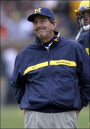 Lloyd Carr saw nothing positive about yesterday's game.