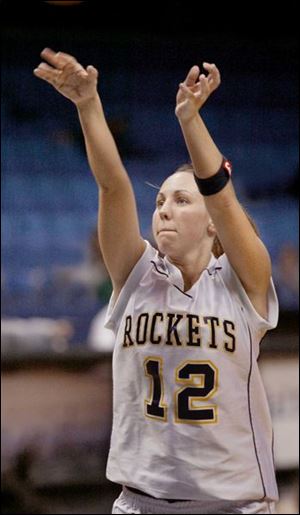 Mary Blessing tied a career high with 19 points.