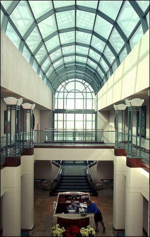 Lobby of Murray & Murray's headquarters in Sandusky.