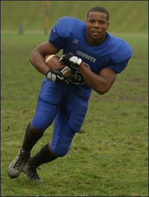 Libbey senior running back JayRon Kynard ranks fourth in the City League rushing statistics with 976 yards and eight touchdowns.
