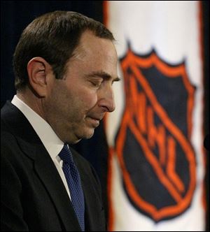 NHL commissioner Gary Bettman said canceling the season is something everyone involved wishes could have been avoided.