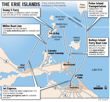 Getting to the Lake Erie islands - The Blade