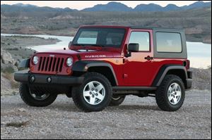 The 2007 Jeep Wrangler Rubicon has bigger wheels than the 2006 models, thereby allowing better off-road performance.