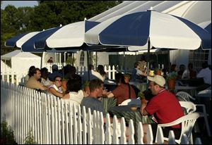 The audit also says that Mr. Noe spent about $48,000 in coin money on a hospitality tent similar tothose  used during the Senior Open at Inverness.