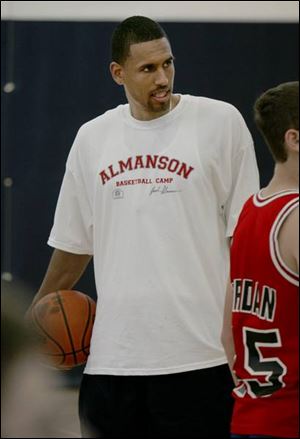 Josh Almanson, a 6-foot-8, 240-pound forward, scored a school-record 1,256 points at Bowling Green High School and produced 1,136 points for his career at BGSU.