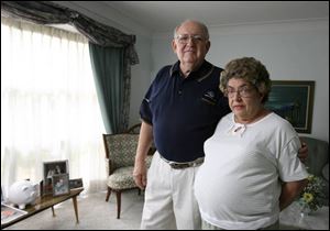 Dana Corp. retiree Tom McGannon, and his wife, Kathryn, have had excellent benefits.