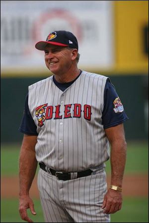 Manager Larry Parrish doesn't know what to expect from his Mud Hens from game to game.